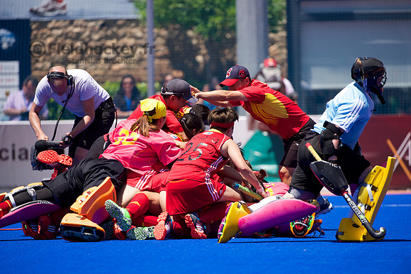 Valencia Hockey World League Semi-final Spain Women 10-21 Jun 2015