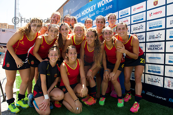 Valencia Hockey World League Semi-final Spain Women 10-21 Jun 2015