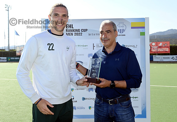 Euro Hockey League Ranking Cup 2022 Men