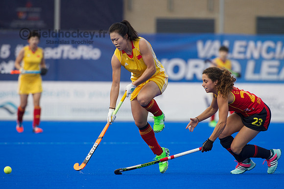 Valencia Hockey World League Semi-final Spain Women 10-21 Jun 2015