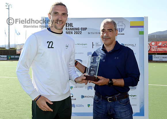 Euro Hockey League Ranking Cup 2022 Men