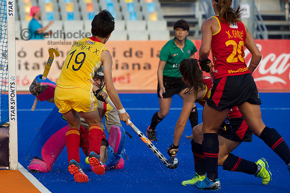 Valencia Hockey World League Semi-final Spain Women 10-21 Jun 2015